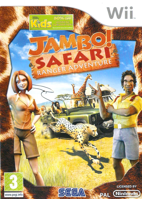 Jambo! Safari Ranger Adventure — box-2D (EU)