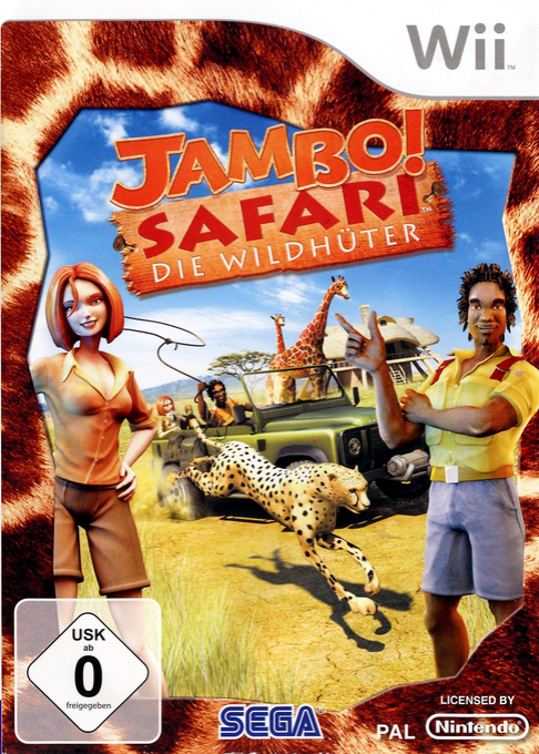 Jambo! Safari Ranger Adventure — box-2D (DE)
