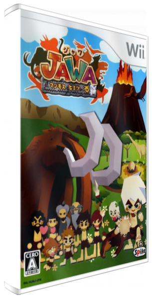 Jawa : Mammoth to Himitsu no Ishi — box-3D (JP)