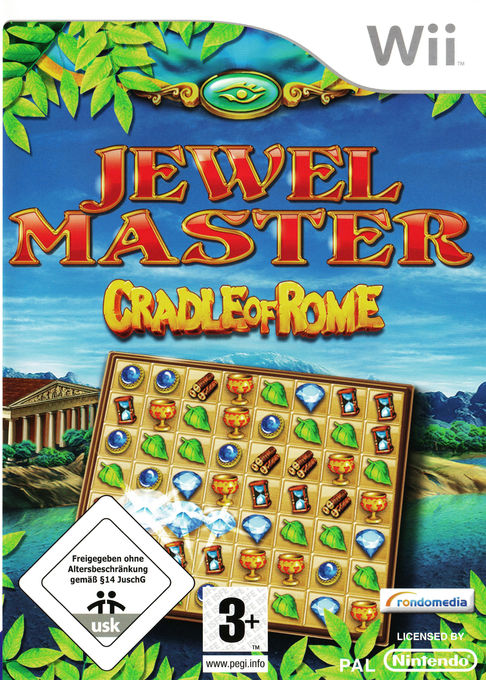 Jewel Master - Cradle of Rome — box-2D (DE)