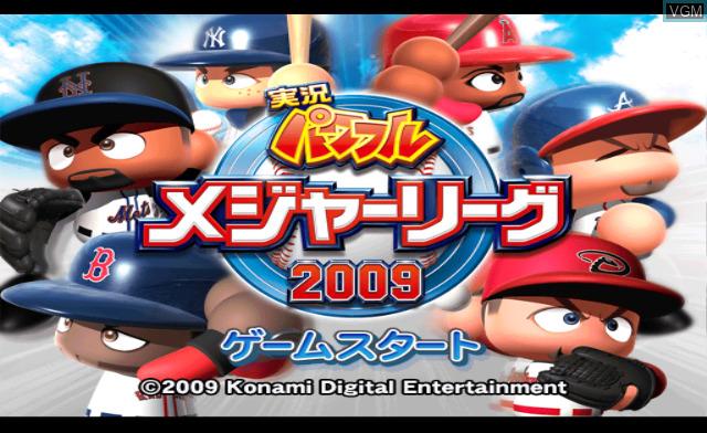 Jikkyou Powerful Major League 2009 — sstitle (JP)