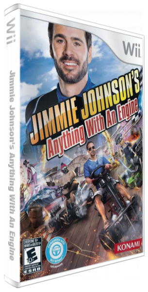Jimmie Johnson's Anything With An Engine — box-3D (US)