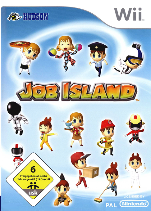 Job Island - Hard Working People — box-2D (DE)