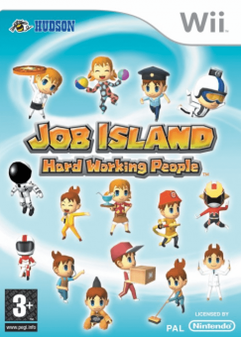 Job Island - Hard Working People — box-2D (EU)