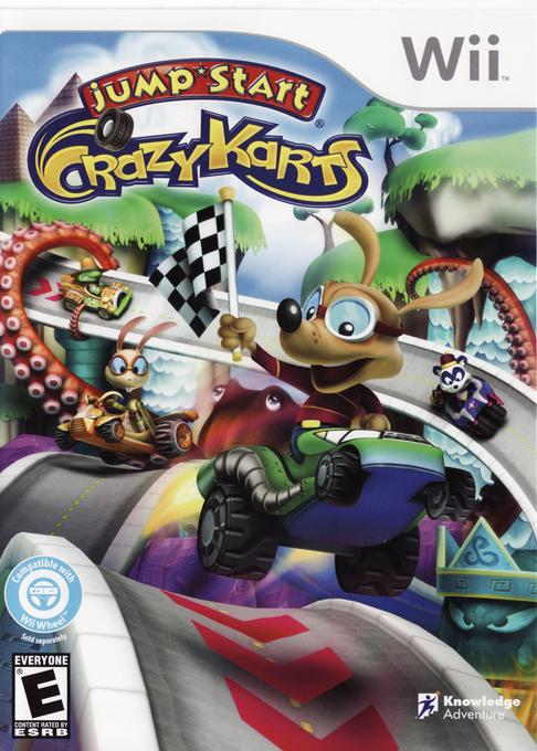 JumpStart Crazy Karts box art