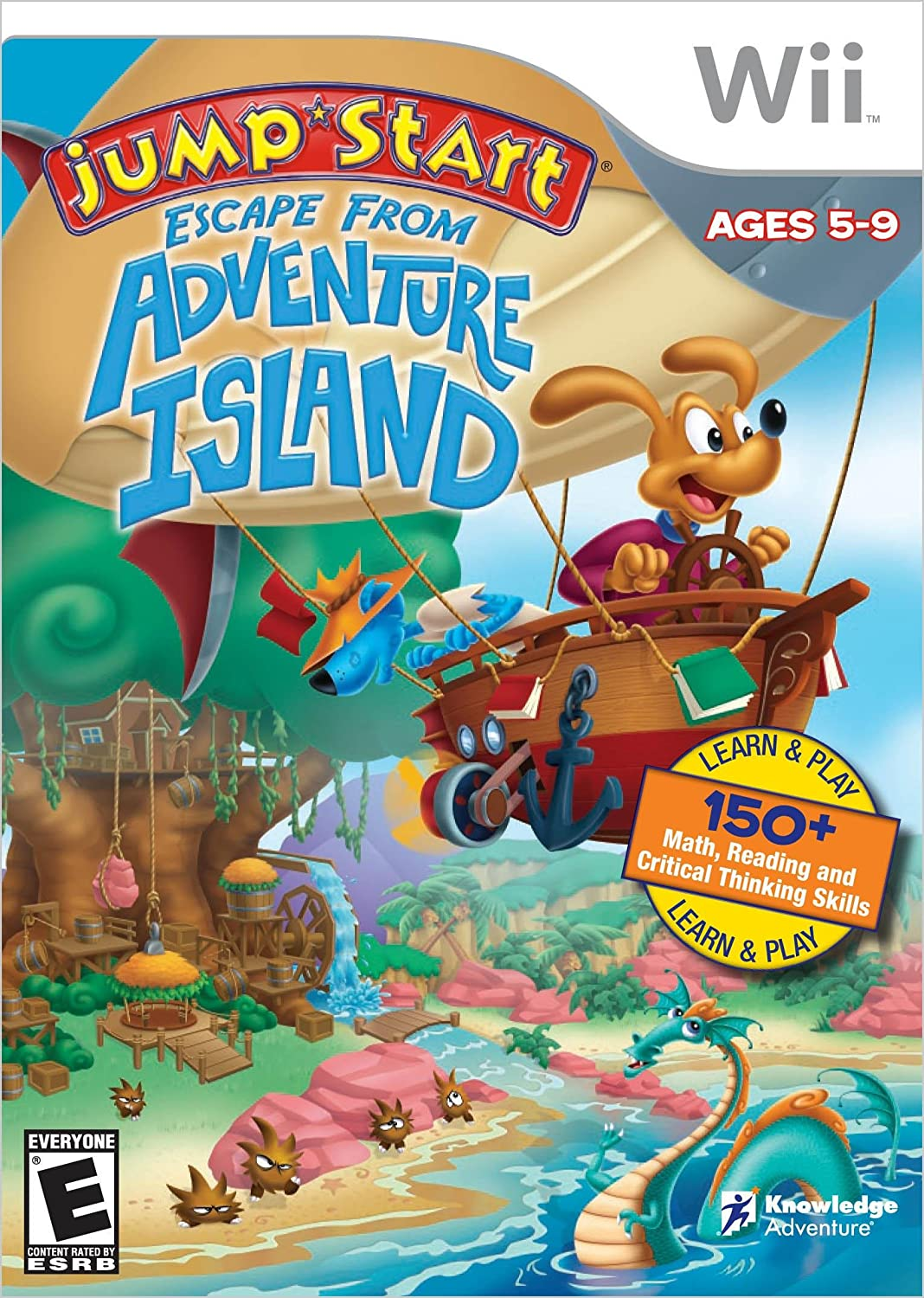 JumpStart Escape from Adventure Island box art