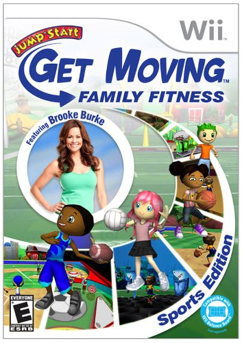 JumpStart Get Moving Family Fitness box art
