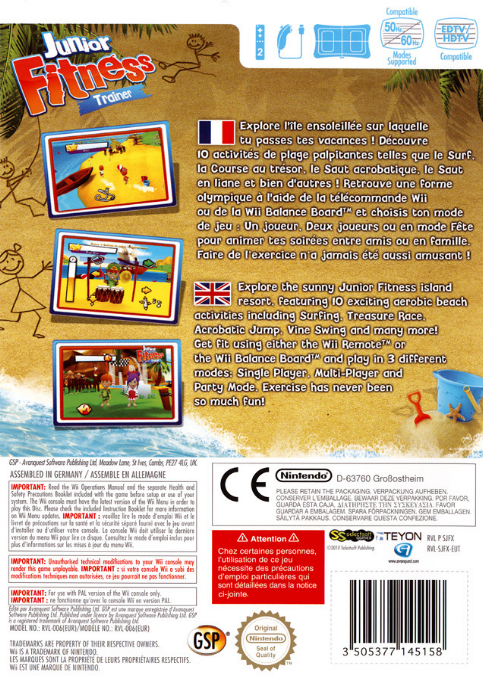 Junior Fitness Trainer — box-2D-back (EU)