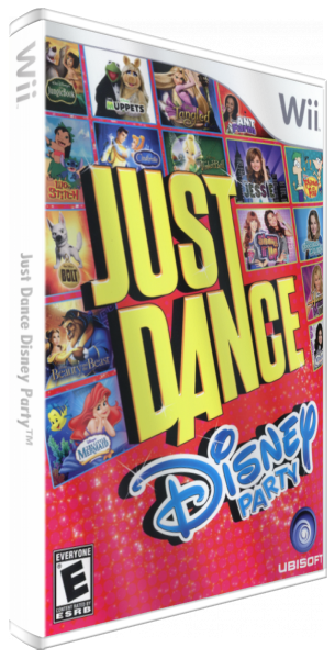Just Dance - Disney Party — box-3D (US)