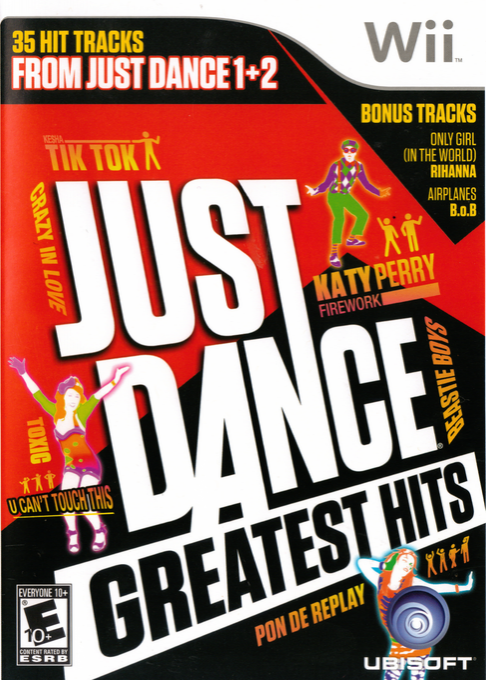 Just Dance Greatest Hits box art