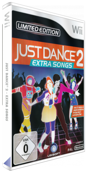 Just Dance 2 - Extra Songs — box-3D (DE)