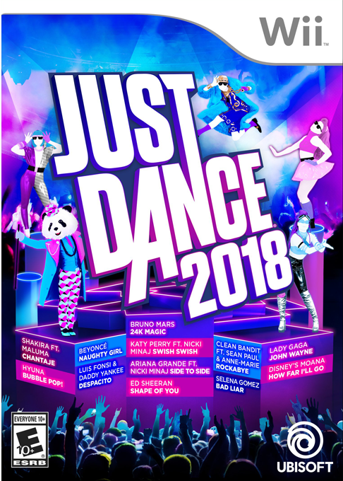 Just Dance 2018 box art