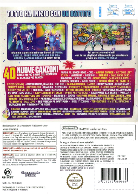 Just Dance 2019 — box-2D-back (IT)