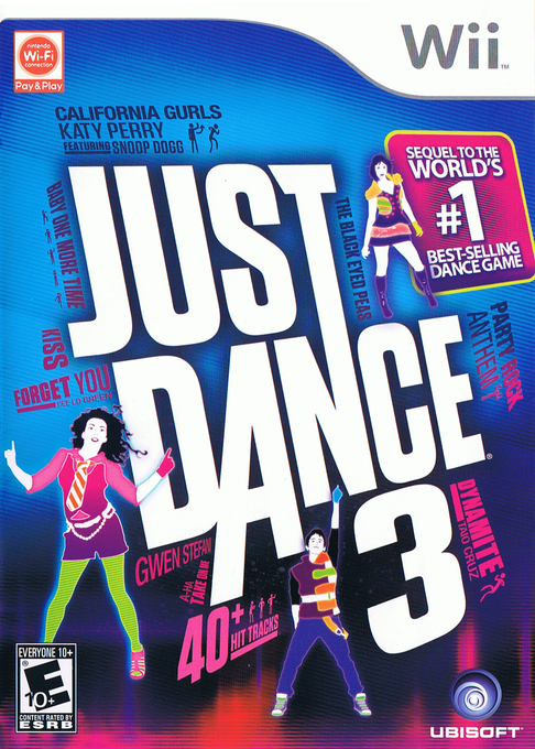 Just Dance 3 box art