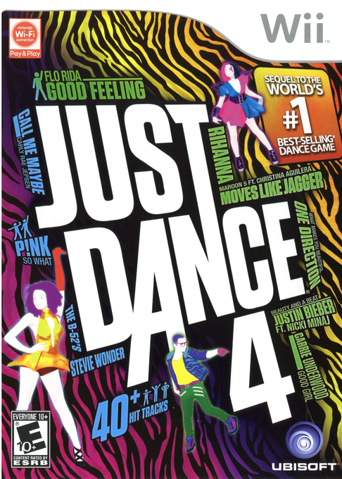 Just Dance 4 box art