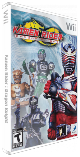 Kamen Rider - Dragon Knight — box-3D (US)