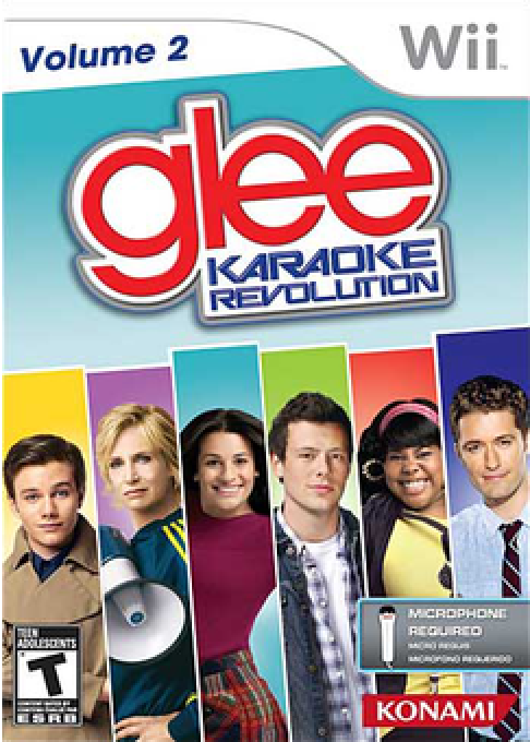Glee Karaoke Revolution - Volume 2 box art