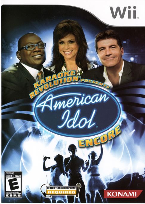 Karaoke Revolution Presents :  American Idol Encore box art