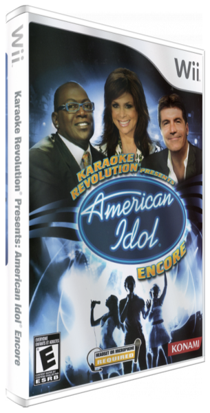 Karaoke Revolution Presents American Idol Encore 2 — box-3D (US)