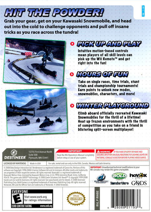 Kawasaki Snow Mobiles — box-2D-back (EU)