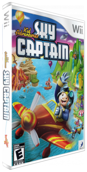 Kid Adventures Sky Captain — box-3D (US)