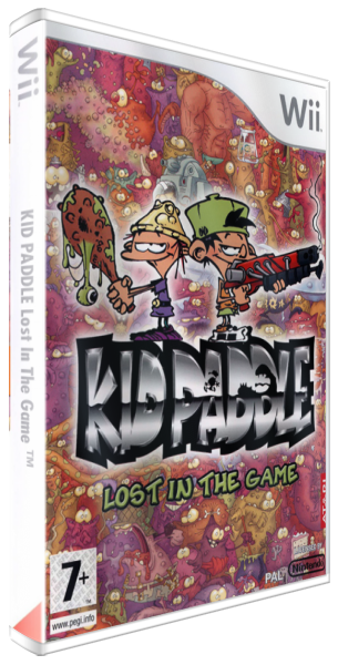 Kid Paddle - Lost In The Game — box-3D (FR)