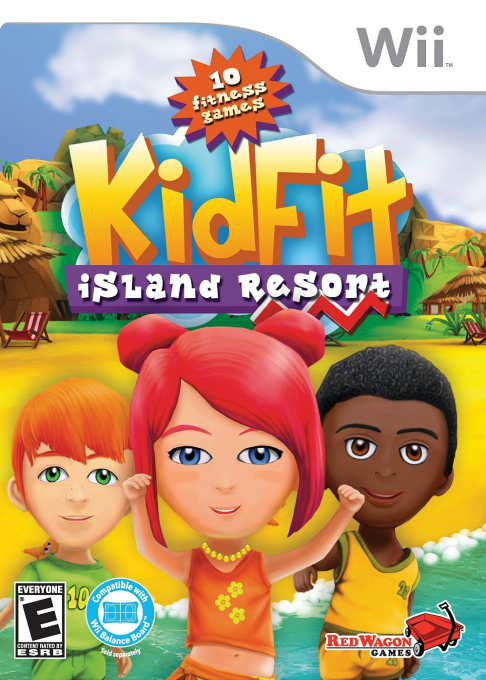 Kid Fit Island Resort box art