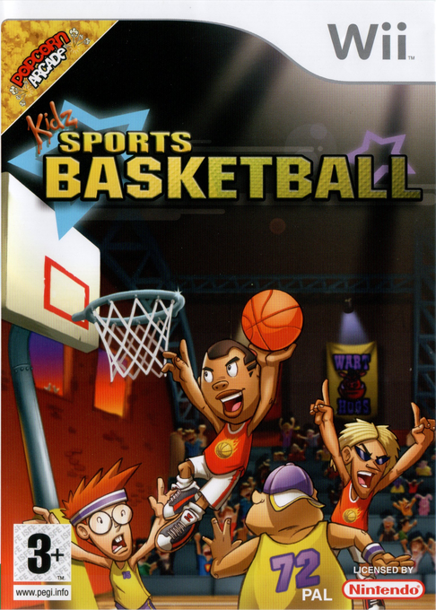 Kidz Sports Basketball — box-2D (EU)