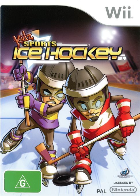 Kidz Sports Ice Hockey — box-2D (EU)