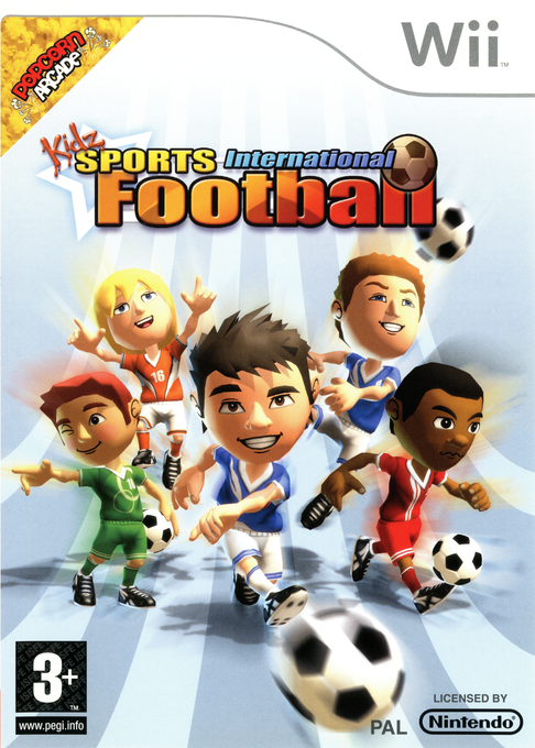 Kidz Sports - International Football box art