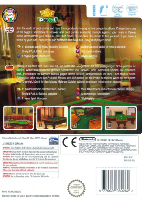 King Of Pool — box-2D-back (EU)