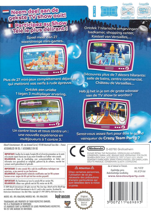 Knockout Party — box-2D-back (FR)