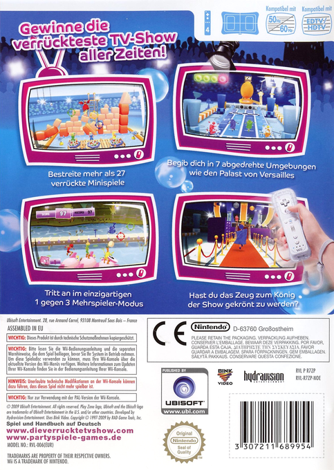 Knockout Party — box-2D-back (DE)