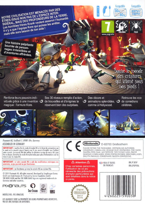 Kore Gang, The — box-2D-back (FR)