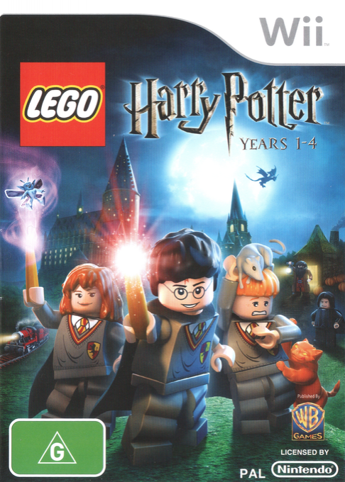LEGO Harry Potter - Years 1-4 — box-2D (AU)