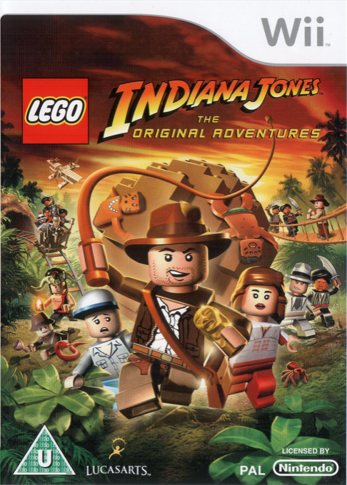 Lego Indiana Jones - The Original Adventures — box-2D (EU)