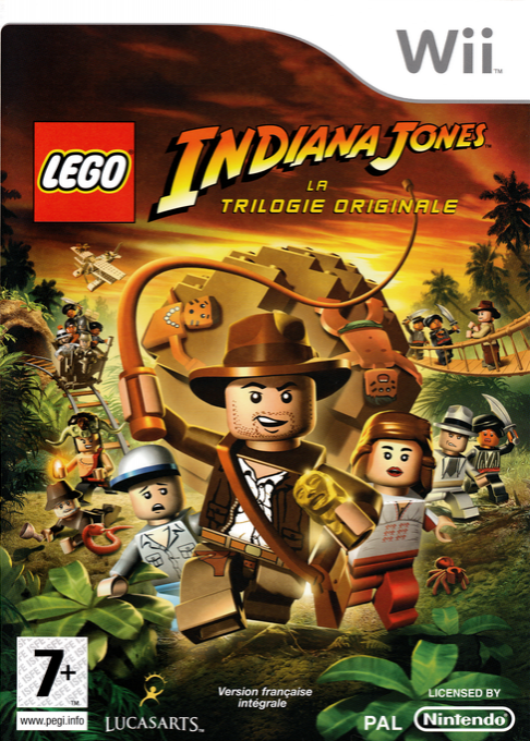 Lego Indiana Jones - The Original Adventures — box-2D (FR)