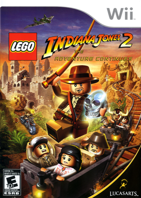 Lego Indiana Jones 2 - The Adventure Continues box art