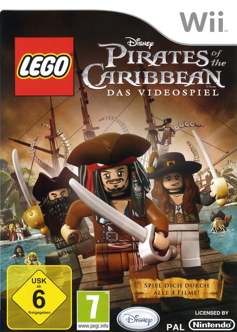 Lego Pirates Des Caraïbes - Le Jeu Vidéo — box-2D (DE)
