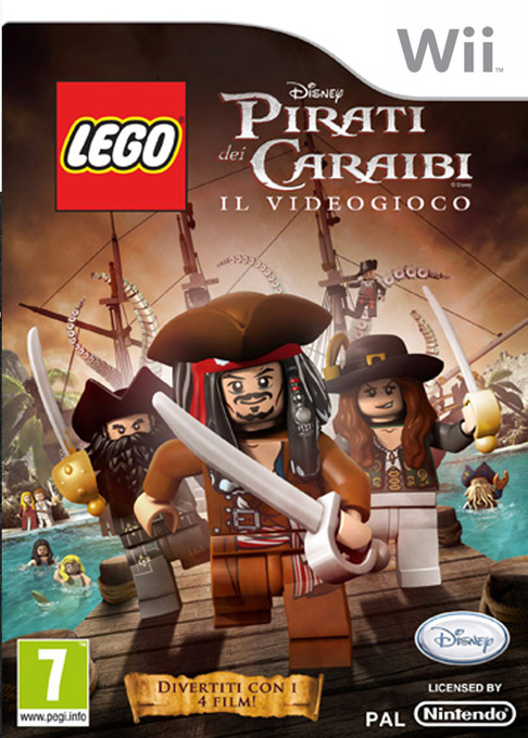 Lego Pirates Des Caraïbes - Le Jeu Vidéo — box-2D (IT)