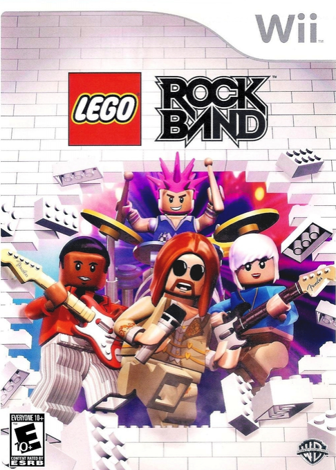 Lego Rock Band box art