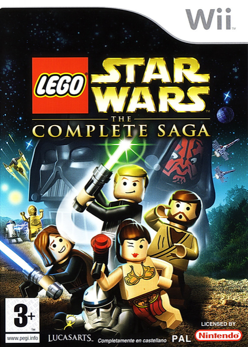 Lego Star Wars - The Complete Saga — box-2D (SP)