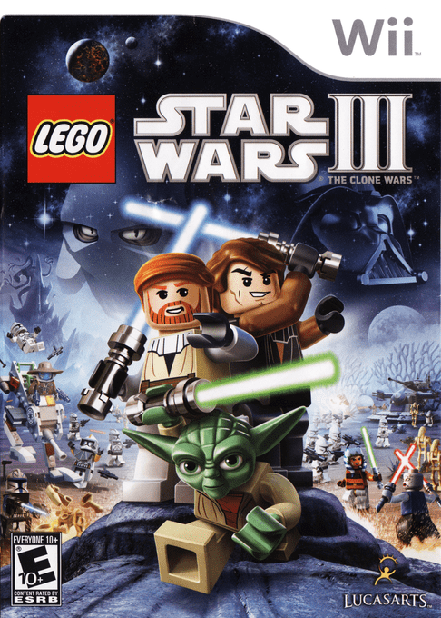 Lego Star Wars 3 - The Clone Wars box art