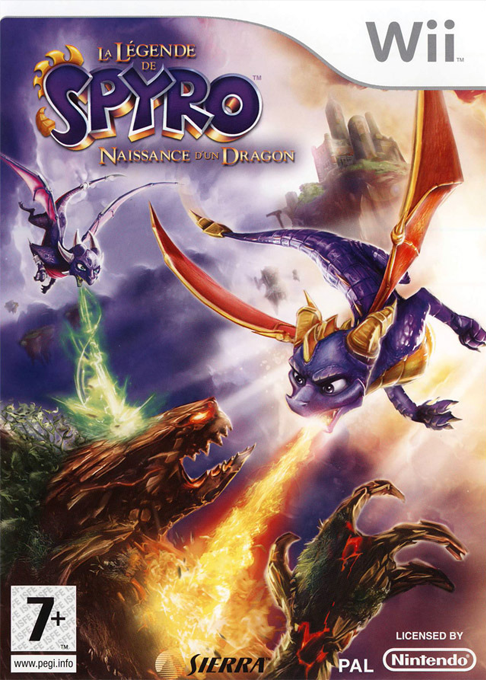Légende De Spyro - Naissance D'un Dragon, La — box-2D (FR)