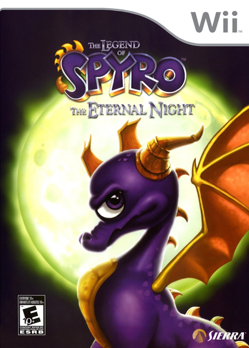 Legend Of Spyro - The Eternal Night, The box art