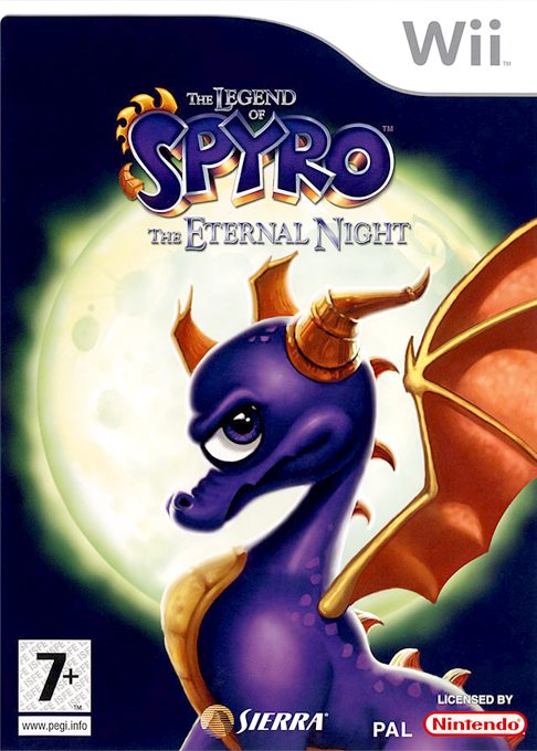 Legend Of Spyro - The Eternal Night, The — box-2D (EU)