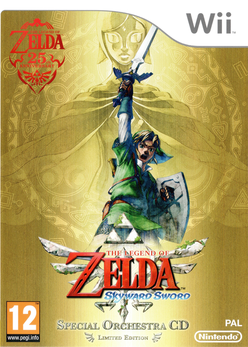 Legend Of Zelda - Skyward Sword, The — box-2D (PT)
