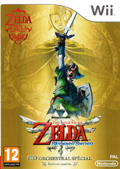 Legend Of Zelda - Skyward Sword, The — box-2D (FR)