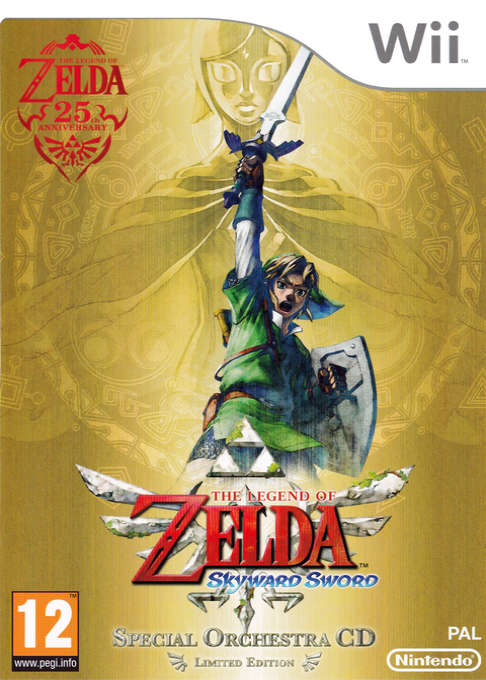 Legend Of Zelda - Skyward Sword, The — box-2D (DK)