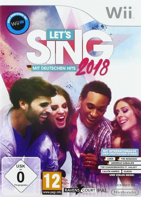 Let's Sing 2018 box art